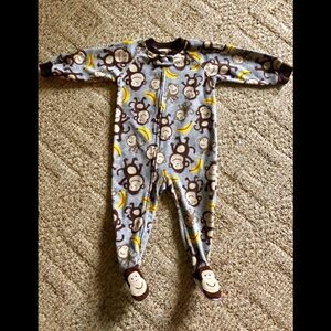 Fun monkey pajamas by Carter in 18 months